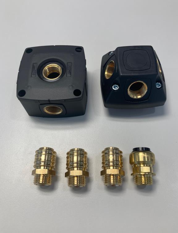 DF-Rohrleitungsdose RLD-BT 22-3xSK Vergleichsnummer 2813002814