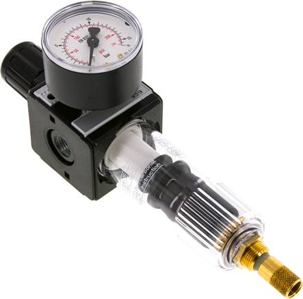 MULTIFIX Filterregler, G 1/4", 0,5 - 10bar, Baureihe 1, Kondensatablass automatisch