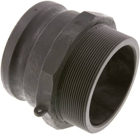 Kamlock-Stecker (F) R 4"(AG), Polypropylen