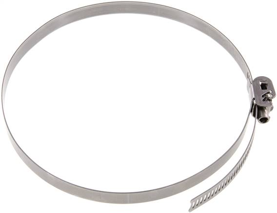12mm Sicherheitsschlauchschelle 170 - 200mm, Edelstahl