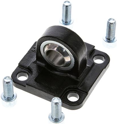 ISO15552-Laschenschwenkbefestigung (sphär) 50mm Stahl brüniert