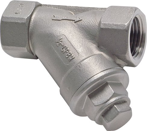 Edelstahl-Schmutzfänger G 1-1/2", PN 40, Eco-Line
