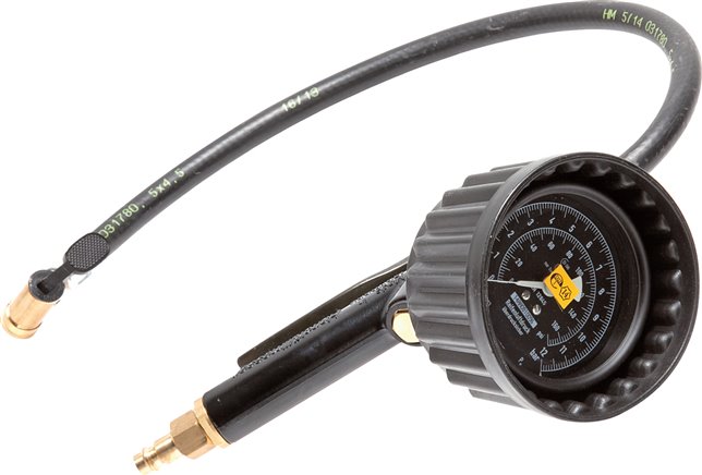Handreifenfüller ungeeicht, 0 - 25 bar, Hebel-Stecker