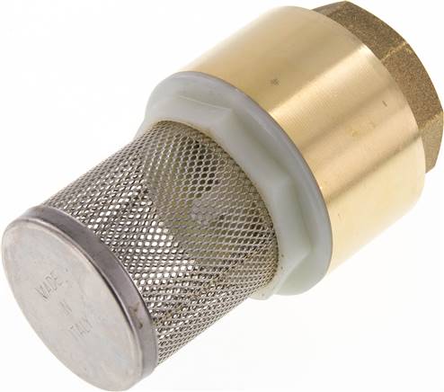 Fußventil (leicht) G 1-1/2", Messing