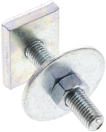 Hammerkopfschraube HS M 8x50, Stahl verzinkt (33 x 23 x 6)