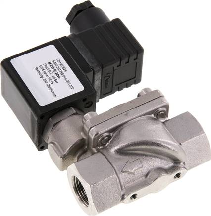 2/2-Wege ES-Magnetventil G 3/8", 0,3 - 20 bar, stromlos geschlossen (NC) 24V=