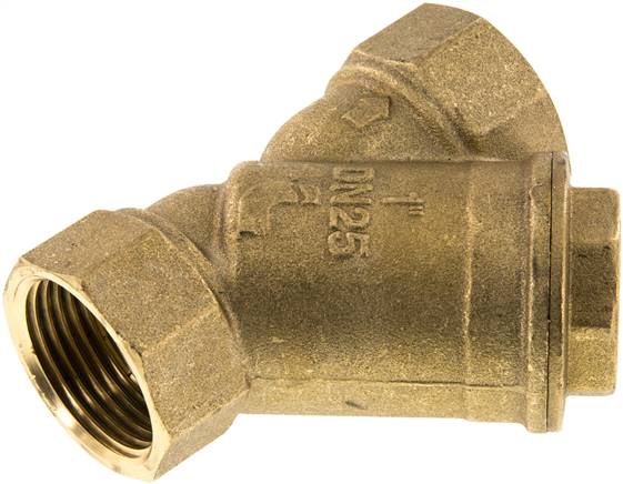 Schmutzfänger G 1", -0,99 bis 20bar, Messing, Typ F