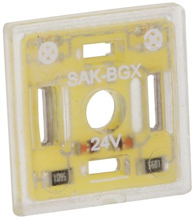 Leuchtende Dichtung, 12 - 24 V AC/DC, Größe 0 (Industrienorm C)