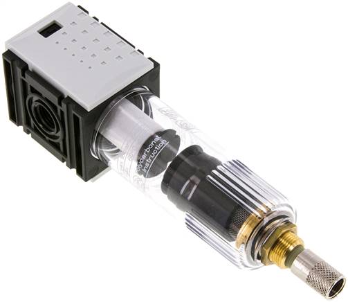 FUTURA Filter, G 1/4", Kunststoffbehälter, Kondensatablass automatisch (drucklos geschlossen)