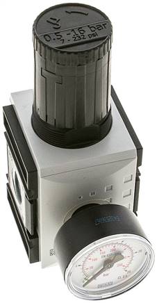 FUTURA Druckregler, G 1/2", 0,5 - 16bar, mit durchgehender Druckversorgung