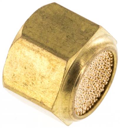 Schalldämpfer G 1/8", Sinterbronze, Innengewinde