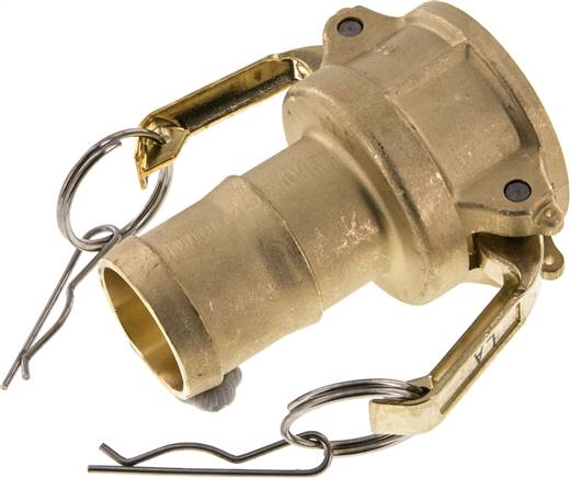 Kamlock-Kupplung (C) 38 (1-1/2")mm Schlauch, Messing