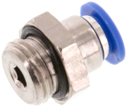 Gerader Steckanschluss G 1/4"-6mm, IQS-Standard