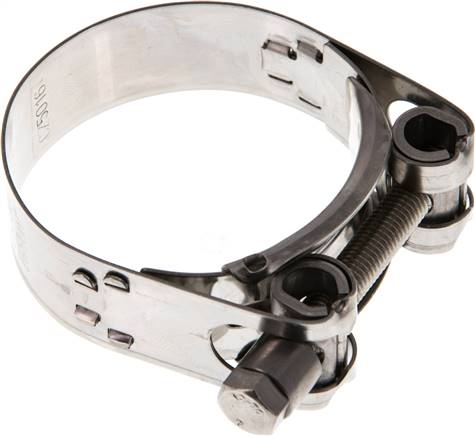 20mm Gelenkbolzenschelle, 51 - 55mm, 1.4301 (W4)