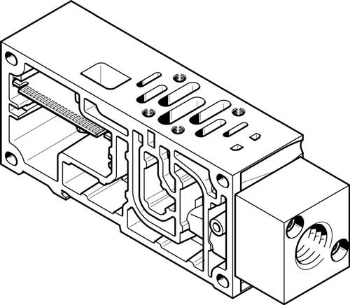 FESTO VABV-S6-1Q-N12 (556988) Verkettungsplatte