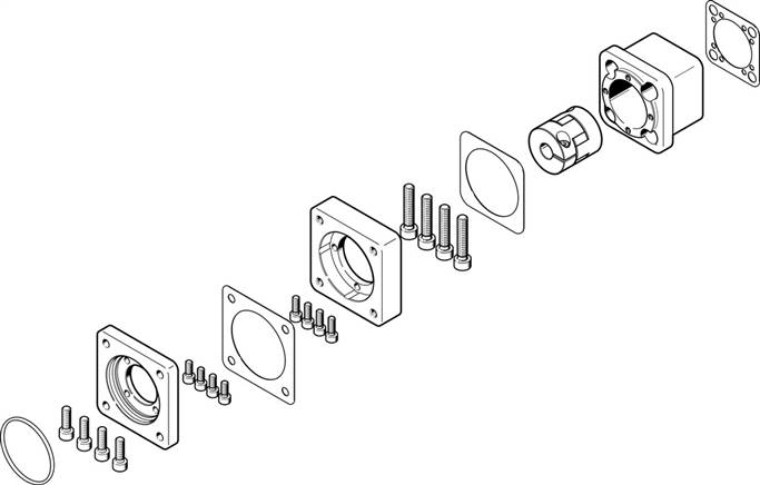 FESTO EAMM-A-D32-60H-S1 (2946761) Axialbausatz