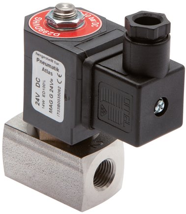 2/2-Wege ES-Magnetventil G 1/8", 0 - 15 bar, stromlos geschlossen (NC) 115V