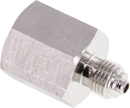 Manom.-Reduzierung G 1/4"(AG)-G 1/2"(IG). 1.4571, 41mm