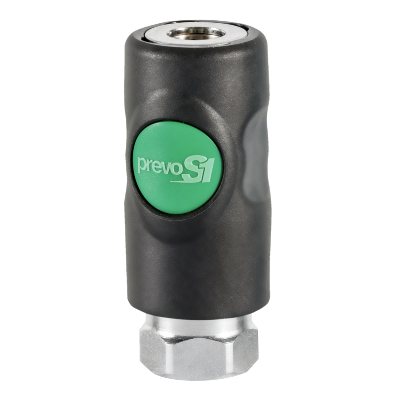 Prevost Edelstahl-Kupplung mit zylindrischem Innengewinde IG BSPP = G 1/4