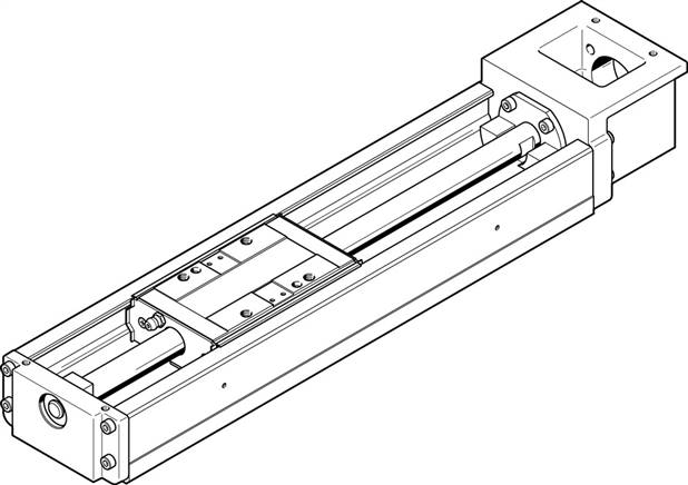 FESTO EGSK-46-400-10P (562786) Elektroschlitten