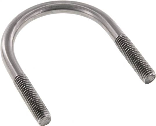 Rundstahlbügel, M 10, 60,3mm, 1.4301