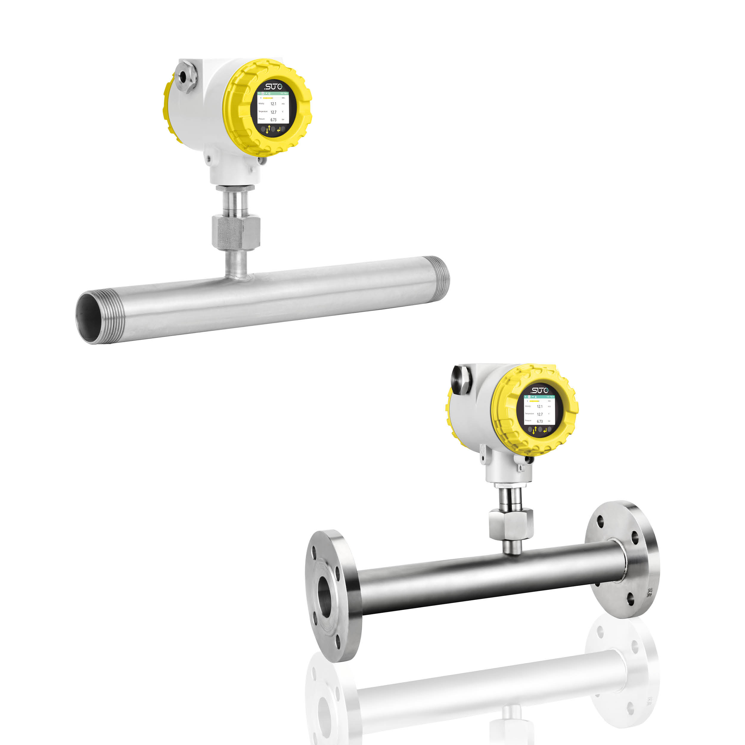 S453 Durchflussmesser Druckluft mit Messstrecke, Outdoor IP67 ohne Ex, DN50 (R 2")
