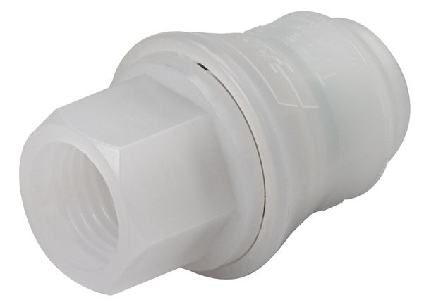 Schnellkupplung (NW5) G 1/8", PVDF (IG)