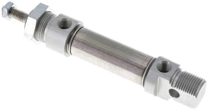 ISO 6432-Zylinder, doppeltwirkend, Kolben 20mm,Hub 25mm