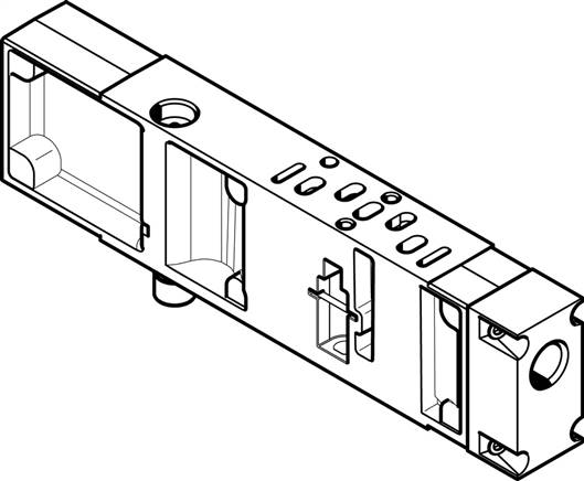 FESTO VABF-S4-2-P1A3-N18 (540174) Vertikal-Versorgungsplatte