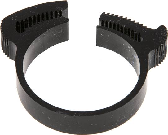 Schnapp-Schlauchschelle, Nylon, 29 - 32mm