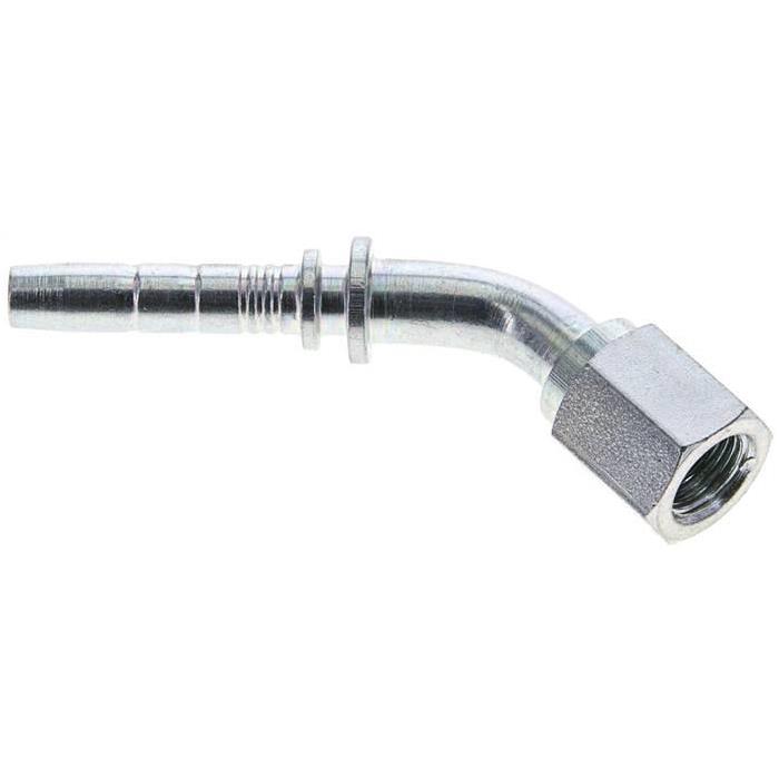 Pressanschluss DKR (45°), G 1/8"