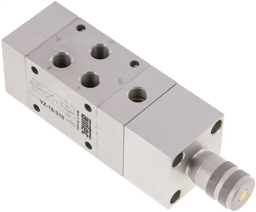 3/2-Wege Zeitventil, 1 - 20 Sekunden, G 1/8"