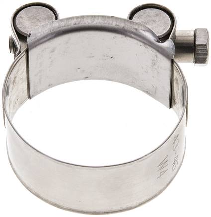 20mm Eco-Gelenkbolzenschelle, 43 - 46mm, 1.4301 (W4)