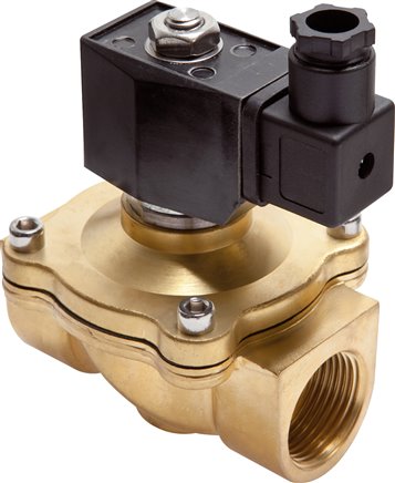 2/2-Wege MS-Magnetventil 24V=, G 3/8", 0-6/10 (DC/AC) bar, NC