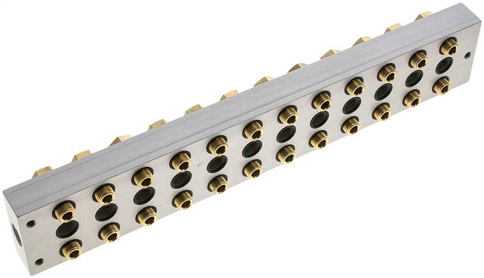 P-R-S-Leiste inkl. Hohlschrauben und Dichtungen für Ventilbaureihe M04 / P04 R 283/12