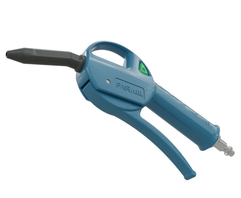 FAIRAIR Ausblaspistole mit Kunststoffdüse AP-K, dosierbar, mit Anschlussnippel NW 7,2, FA30002