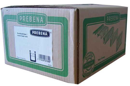 Prebena Streifennägel RK31/65BK Glattschaft