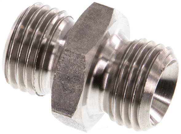 Doppelnippel G 1/4"-G 1/4", 1.4571