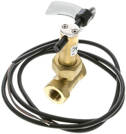 Prallscheiben-Durchflusswächter G 3/8", Messing