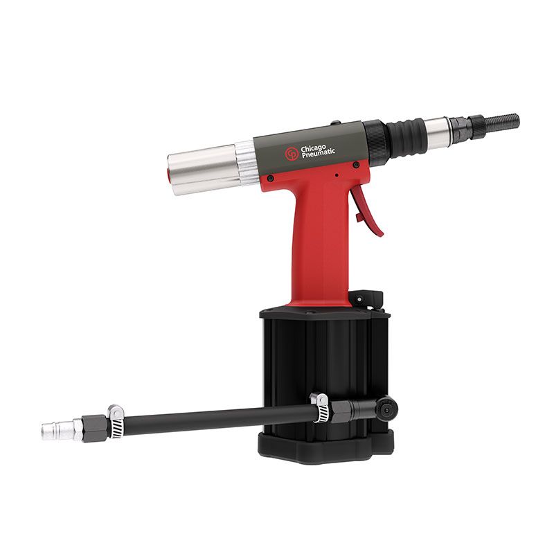 Chicago Pneumatic Druckluft Nietmutternsetzer, Nietmuttern von M3 bis M12