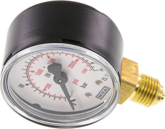 Manometer senkrecht (ST/Ms), 50mm, 0 - 160 bar, G 1/4"