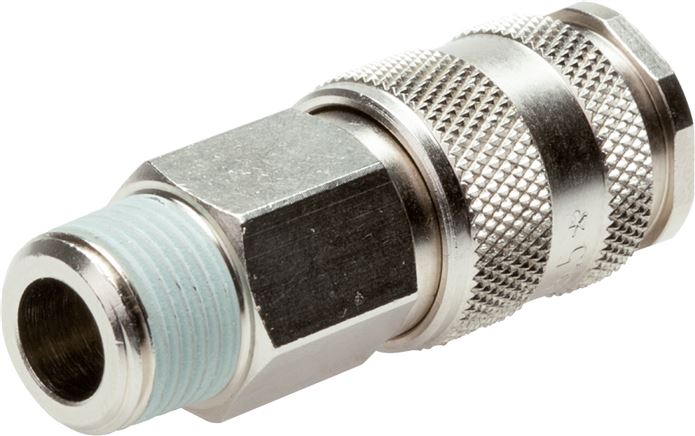 Schnellkupplung (ARO/ORION) R 3/8"(AG), Kugelverriegelung, NW 5,5