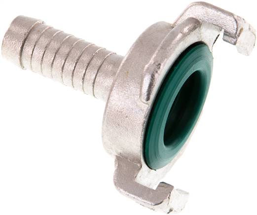 GK-Schlauchkupplung,13 (1/2")mm Schlauch, Edelstahl, 25 bar