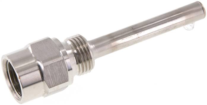 Schutzrohr zum Einschrauben (G 1/2"), 100mm, 1.4571 Typ TR 10012 ES