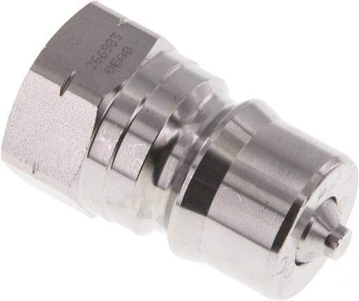 Hydraulikkupplung ISO 7241-1B, Stecker, NPT 1/2"(IG),Edelstahl