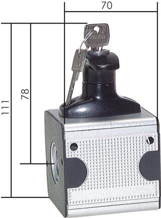 MULTIFIX Kugelhahn, abschliebar, G 1/2", Multifix 2