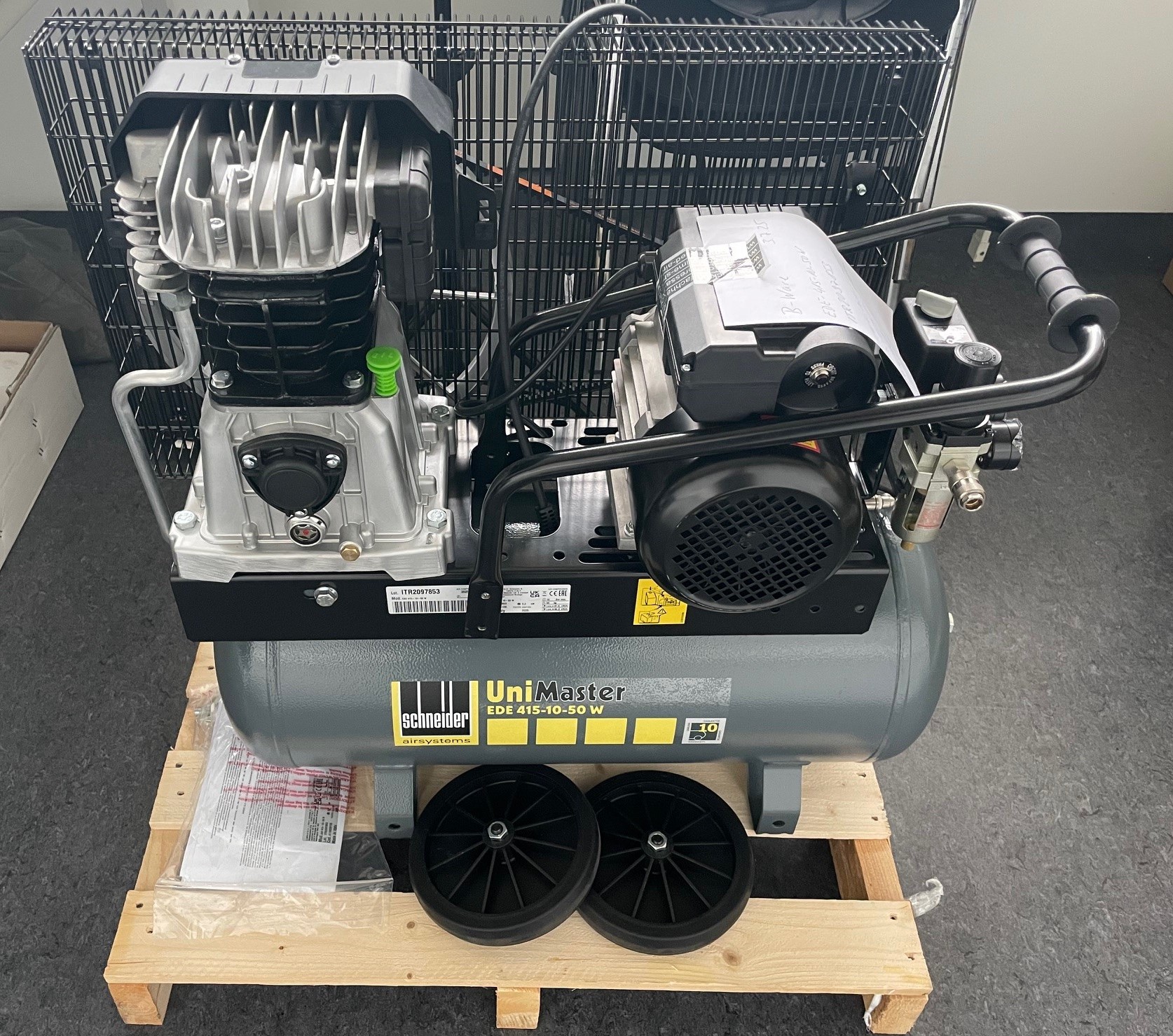 B-WARE Schneider Kolbenkompressor EDE 415-10-50 W  4116028105  SN ITR2097853