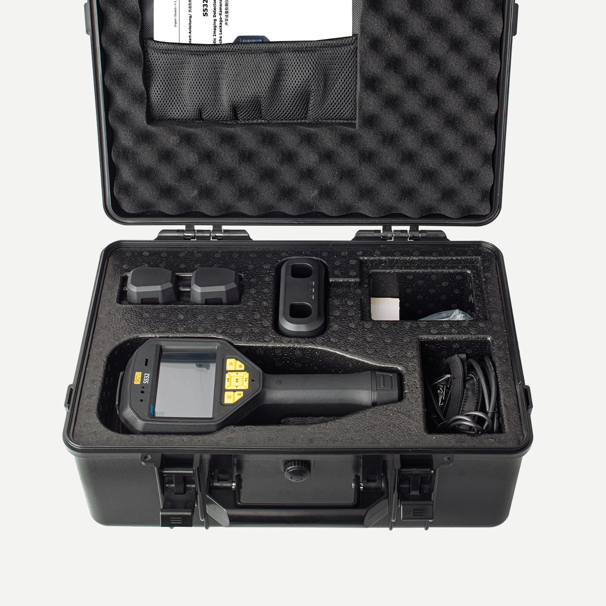 S532 Akustische Leckage-Kamera Druckluft, Set inkl. Koffer und LMS-Software