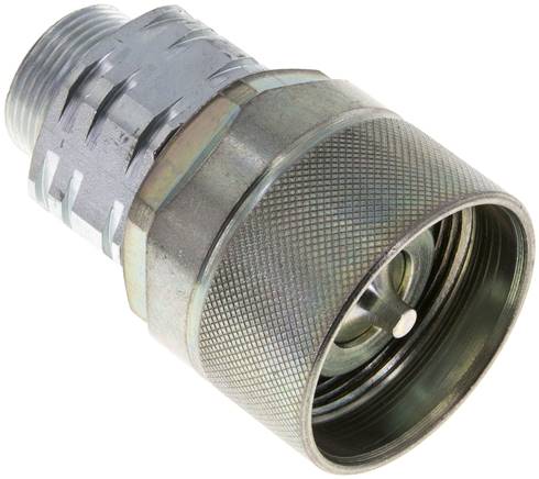 Hydraulik-Schraubkupplung, Stecker Baugr.4, 18 L (M26x1,5)