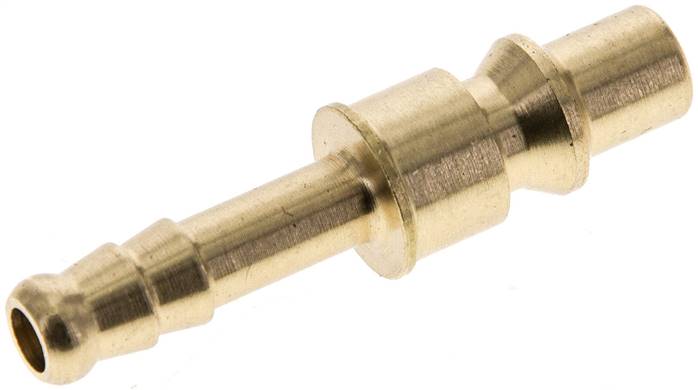 Kupplungsstecker (ARO/ORION) 6 (1/4")mm Schlauch, Messing, NW 5,5